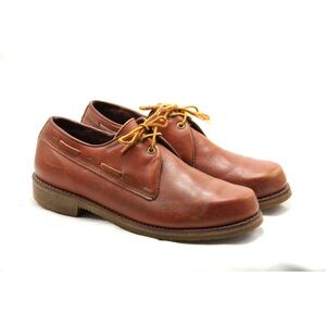 Dunham Brown Leather Men's Oxfords